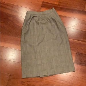 houndstooth brooks brothers skirt